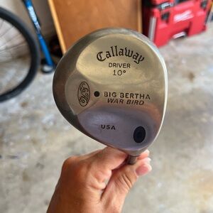 Callaway Big Bertha War Bird Driver in Silver